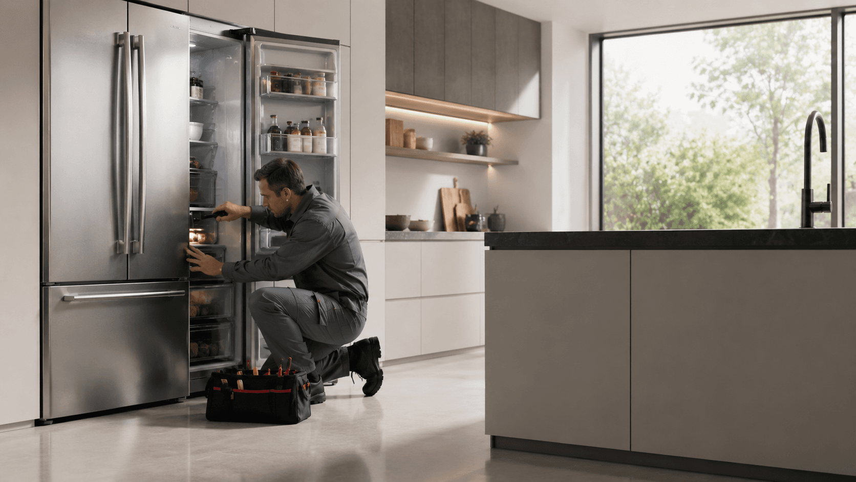 Refrigerator repair