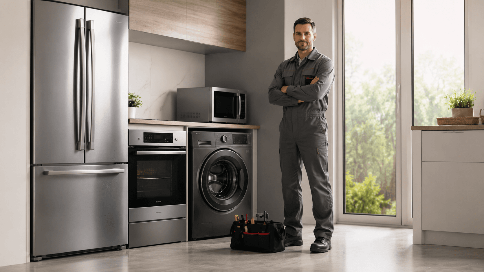 Certified technician with full appliance setup